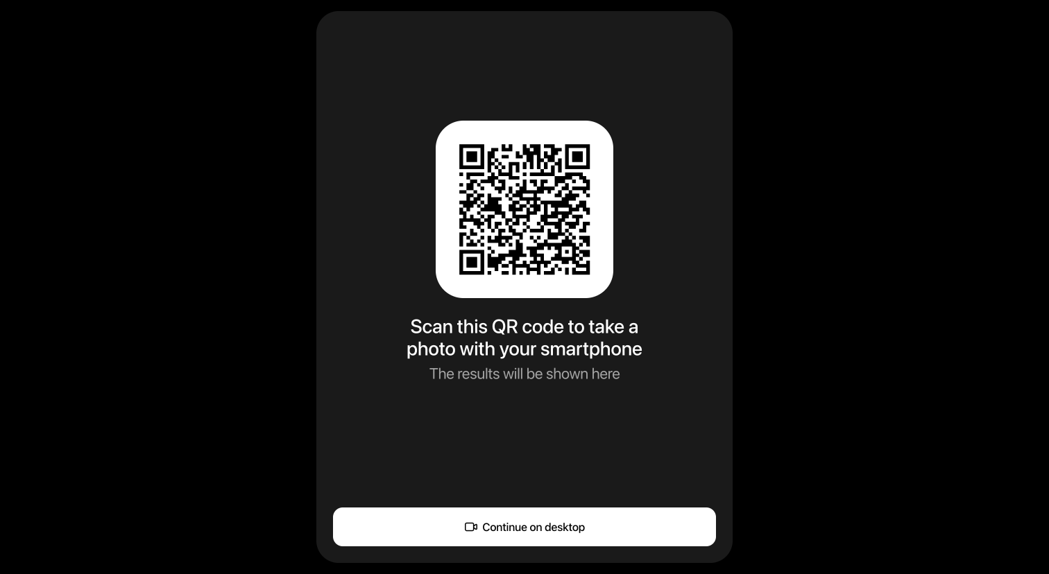 Two-device flow without tutorial and without upload