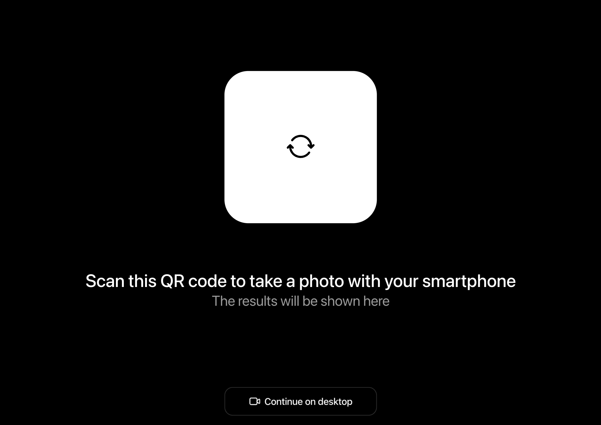 Generate new QR code for the two-device flow